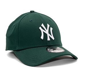Kšiltovka New Era 39THIRTY MLB League Essential New York Yankees Dark Green / White