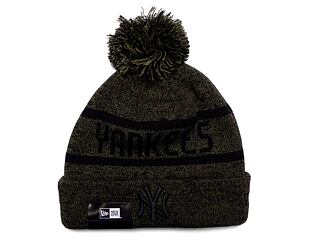 Kulich New Era MLB Jake Cuff Knit New York Yankees Olive / Black