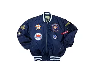 Bunda New Era × Alpha Industries MA-1 OG Jacket Houston Astros