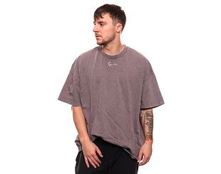 Triko Karl Kani Small Signature Heavy Jersey Washed Boxy Tee grey