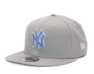 Kšiltovka New Era 9FIFTY MLB Outline New York Yankees Grey / Copen Blue