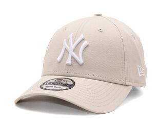 Kšiltovka New Era - MLB Essential 9FORTY - NY Yankees - Stone / White