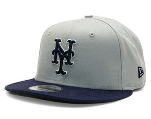 Kšiltovka New Era 9FIFTY MLB Patch New York Mets Retro - Graphite / Navy