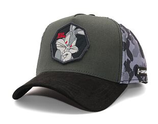 Kšiltovka Premium Capslab x Looney Tunes Bugs Bunny Effet Bamboo Finitions