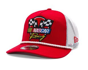 Kšiltovka New Era - NASCAR Race Flag GOLFER - Nascar Classics - Red