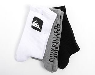 Ponožky  Quiksilver Crew 3Pack - White/Multi