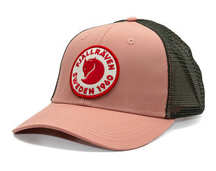 Kšiltovka Fjällräven - 1960 Logo Långtradarkeps - Dusty Rose