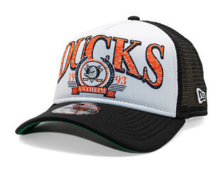 Kšiltovka New Era -  9FORTY A-Frame NHL Distressed - Anaheim Ducks - Team Color