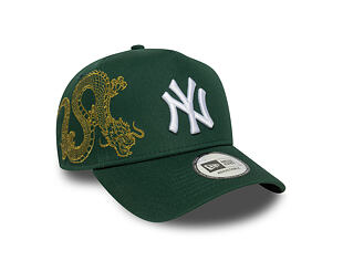 Kšiltovka New Era - MLB Snake Icon 9FORTY A-Frame - NY Yankees - Dark Green