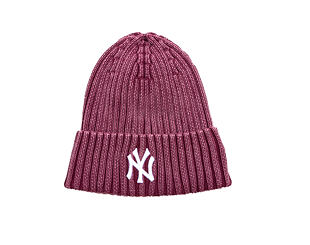 Kulich New Era - MLB Mini Logo Cuff Beanie - NY Yankees - Burgundy