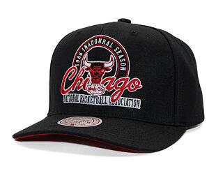 Kšiltovka Mitchell & Ness - NBA Inaugural Team Pro Crown - Chicago Bulls - Black