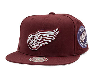 Kšiltovka Mitchell & Ness - NHL Fashion Basic Snapback - Detroit Red Wings - Dark Purple