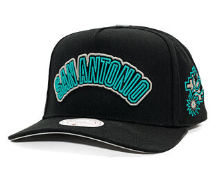 Kšiltovka Mitchell & Ness - NBA Class Act Pro HWC - San Antonio Spurs - Black