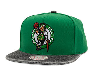 Kšiltovka Mitchell & Ness - NBA Denim Patchwork - Boston Celtics - Green