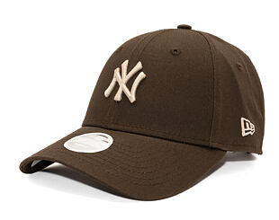 Dámská Kšiltovka New Era - MLB Womens Essential Midi Logo 9FORTY - NY Yankees - Brown