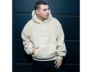 Mikina Karl Kani - Cursive Varsity Teddy Os Hoodie