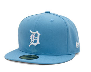 Kšiltovka New Era - MLB Seasonal 59FIFTY - Detroit Tigers - Sky Blue / Pink UV