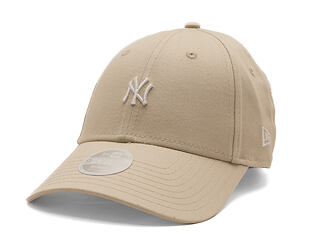 Dámská Kšiltovka New Era - MLB Mini Logo 9FORTY - NY Yankees - Stone