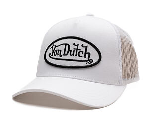 Kšiltovka Von Dutch - Trucker - Classic Logo White