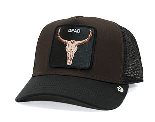 Kšiltovka Goorin - Dead Skull Trucker - Ground / Void