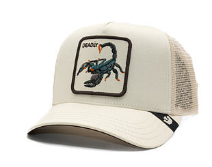 Kšiltovka Goorin - Deadly Scorpion Trucker - Chalk