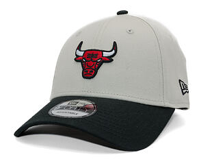 Kšiltovka New Era - NBA Color Block 9FORTY - Chicago Bulls - Stone / Black