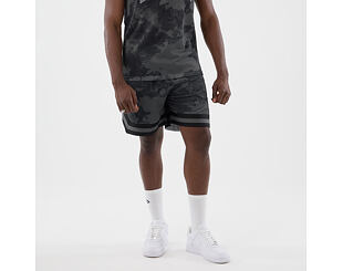Kraťasy New Era - Branded Print Mesh Shorts - Black