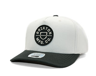 Kšiltovka Brixton - Crest C Mp Snapback - Black/Off White