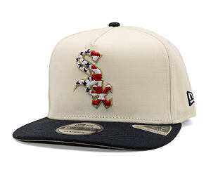 Kšiltovka New Era - MLB "American Flag" 9FIFTY - Chicago White Sox - Chrome White