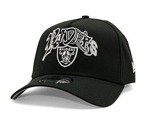 Kšiltovka New Era - NFL "Letter" 9FORTY A-Frame - Las Vegas Raiders - Black