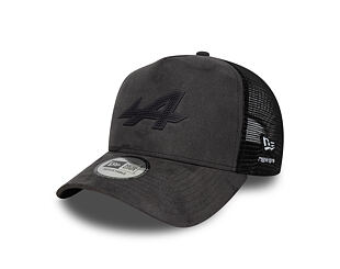 Kšiltovka New Era - F1 Suede 9FORTY A-Frame Trucker - Alpine Racing - Dark Concrete