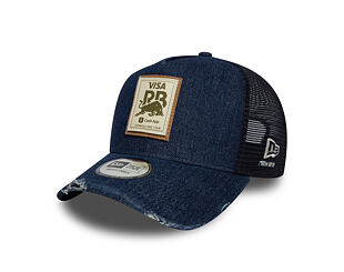 Kšiltovka New Era - F1 Denim 9FORTY A-Frame Trucker - Visa Cash App RB - Black