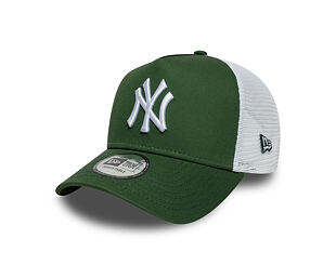 Kšiltovka New Era - MLB League Essential 9FORTY A-Frame Trucker - NY Yankees - Cilantro Green