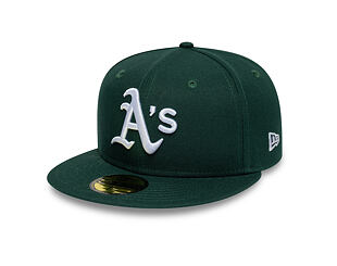 Kšiltovka New Era - MLB League Essential 59FIFTY - Oakland Athletics - Green / White