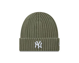 Kulich New Era - MLB Washed Beanie Medium Knit - NY Yankees - New Olive