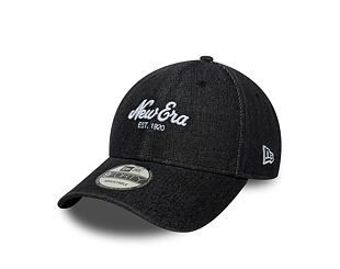 Kšiltovka New Era - Branded Denim 9FORTY - Black