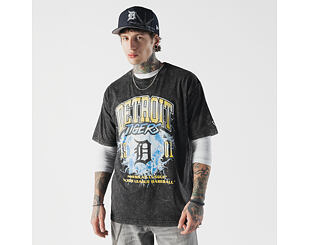 Triko New Era - MLB Lifestyle Graphic Tee - Detroit Tigers - Black