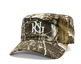 Kšiltovka Kangol - Interlock Pillbox Cap - Nature Camo