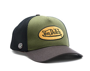 Kšiltovka Von Dutch - Baseball - Patch Premium - Black / Green