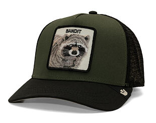 Kšiltovka Goorin - Bandit Trucker - Raccoon - Palm
