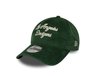 Kšiltovka New Era - MLB Cord Script 9TWENTY A-Frame - LA Dodgers - Cilantro Green