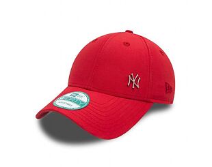 Kšiltovka New Era 9FORTY Flawless Essential Logo New York Yankees - Scarlet