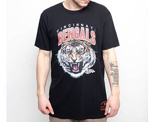 Triko Mitchell & Ness Cincinnati Bengals NFL Animal Tee Black