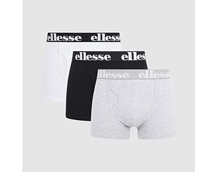 Boxerky Ellesse Hali 3Pk Boxers Black/Grey/White