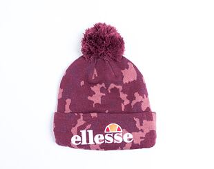 Kulich Ellesse Velly Camo Pom Pom Beanie Dark Purple