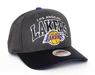 Kšiltovka Mitchell & Ness Los Angeles Lakers G2 Arch 110 Snapback Grey / Black