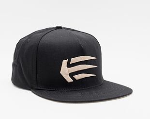 Kšiltovka ETNIES Joslin Snapback Black / Tan