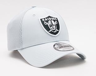 Kšiltovka New Era 9FORTY Arch Las Vegas Raiders Las Vegas Raiders Strapback Snow Gray