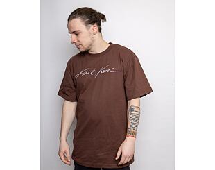 Triko Karl Kani Autograph Tee brown