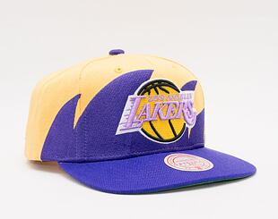 Kšiltovka Mitchell & Ness Sharktooth Snapback HWC Los Angeles Lakers Yellow / Purple